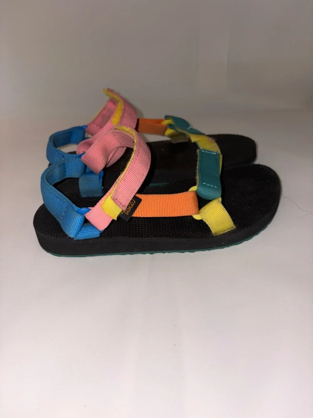 Teva Kids‎ Original Universal Multi-Color Strap Sandals 90s Multi Size 3